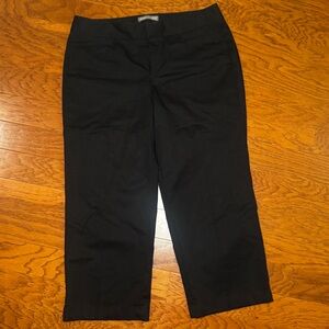 Dockers Collection | Women’s Cropped/Ankle Black Pants Size 8